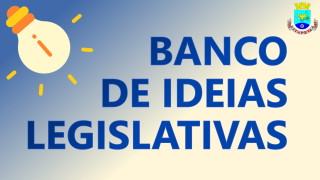 Arte mostrando Banco de Ideias Legislativas